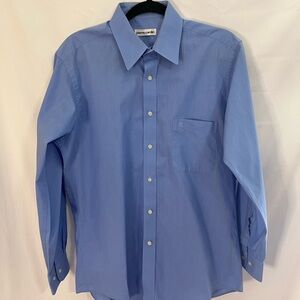 Pierre Cardin Men's Classic Light Blue Dress Shirt Sz 15.5